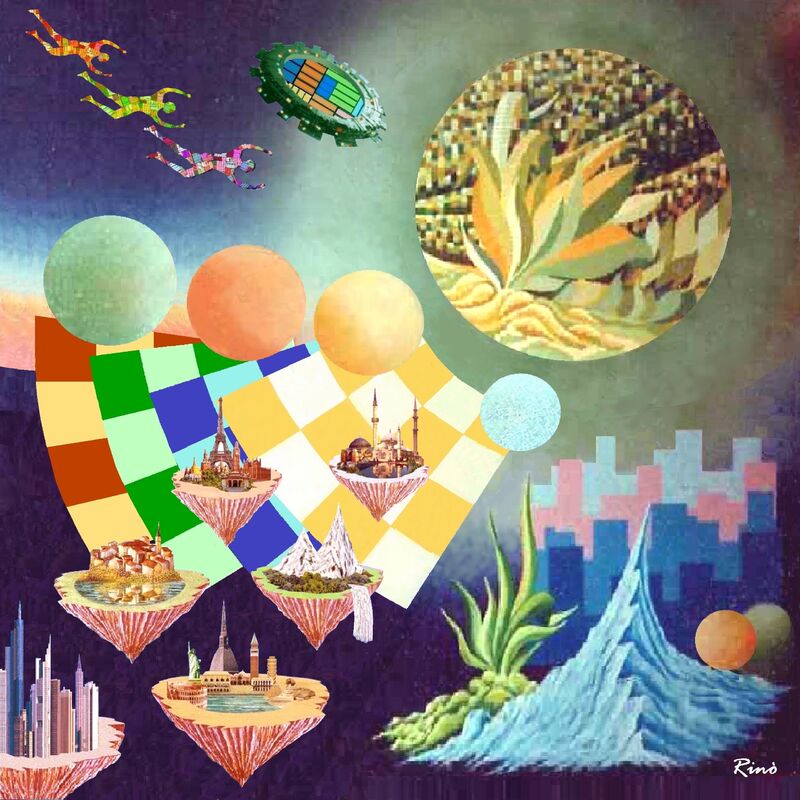 Monitor 150A - Tutti insieme verso il Futuro, Pianeta Natura - a Digital Graphics and Cartoon by Rinò